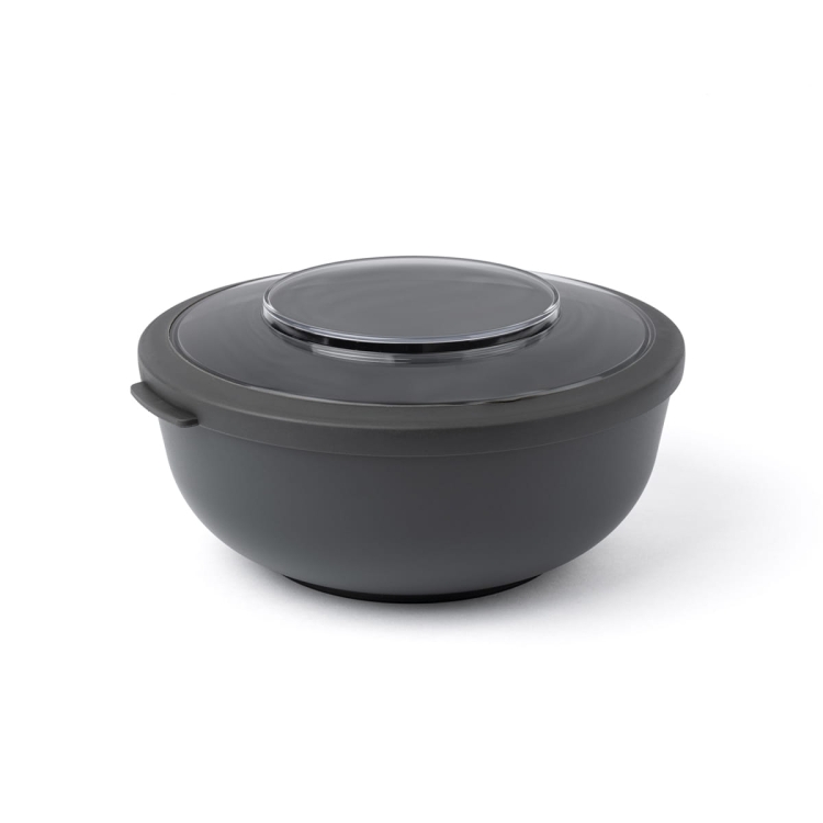 Miska z pokrywką Tylla 2 L - Charcoal / Amuse A-000479