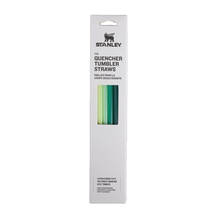 Słomki do Stanley Quencher H2.O FlowState™ 1,18L Green - 4 sztuki