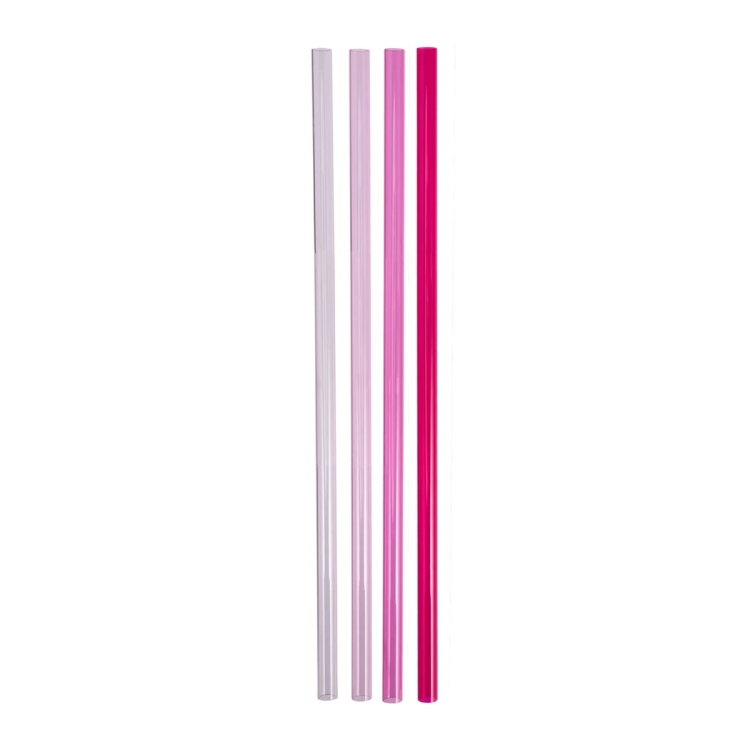 Zapasowe słomki do Stanley Quencher różowe H2.O FlowState™ 1,18 L Pink - 4 sztuki