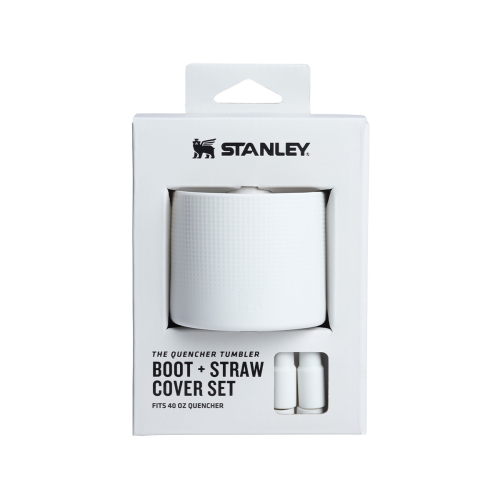Silikonowe akcesoria do kubka Stanley Quencher 1,18L  w kolorze Pale Stone