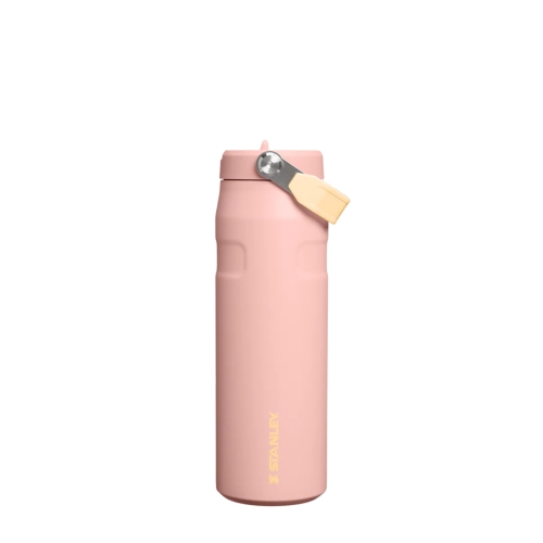Stanley butelka termiczna na wodę ze składanym ustnikiem IceFlow™ Flip Straw 0.71L Peach Rose