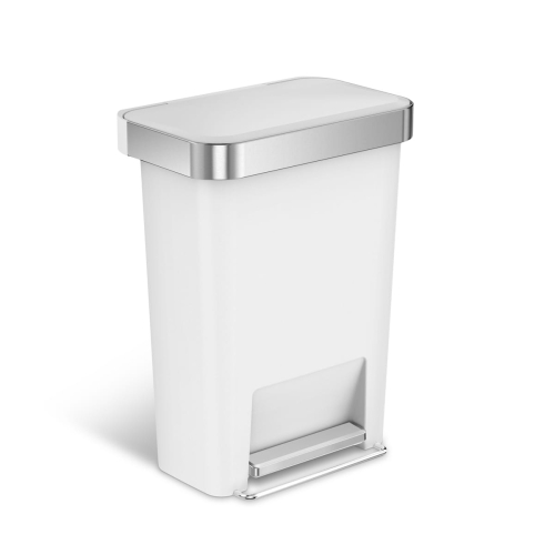 Biały kosz na śmieci simplehuman CW1387